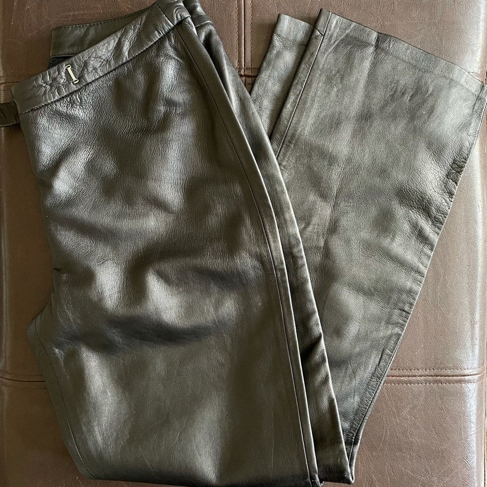 100% Leather Pants